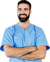 physio smiling medical professional